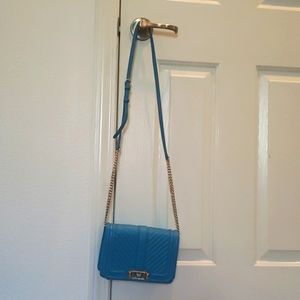 Rebecca Minkoff chevron quilted small love crossbody